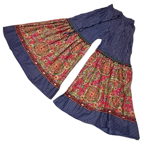 Kayseria Other - Kayseria Ladli Girls’ Bohemian Flared Palazzo Pants - Size 10-11